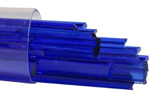 UN1010- Oceanside Light Blue Transparent Noodles 96 COE #132