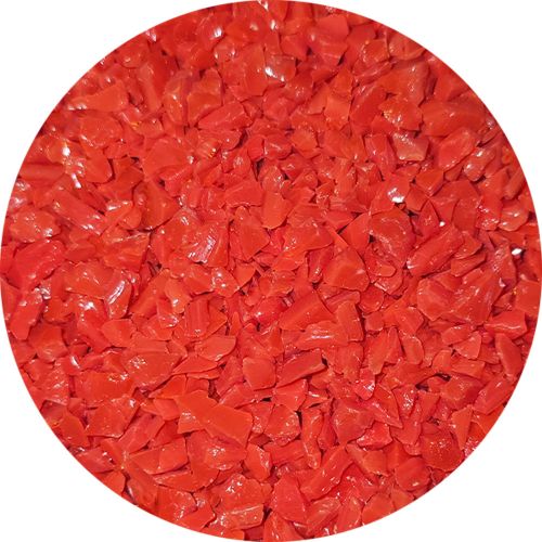 WF9528-Wissmach Glass Frit Coarse Dark Red Opal 96-41 1Lb. - 96 COE