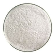 BU011398F - Bullseye Frit Powder White Opal 1lb Jar