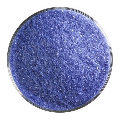 BU011491F- Bullseye Frit Fine Cobalt Blue Opal 1lb Jar - 90 COE