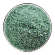BU011792F-Bullseye Frit Medium Green Opal 5oz Jar - 90 COE