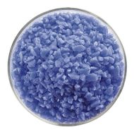 BU011893F- Bullseye Frit Coarse Periwinkle Opal 5oz Jar - 90 COE