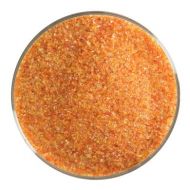 BU112201F- Bullseye Frit Fine Red-Orange Transparent 5lb Jar - 90 COE