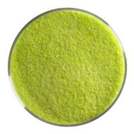 BU012691F- Bullseye Frit Fine Spring Green Opal 5oz Jar - 90 COE