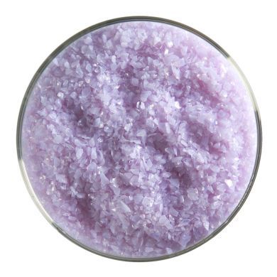 BU014292F- Bullseye Frit Medium Neo Lavender 5oz Jar - 90 COE