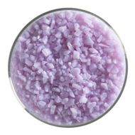 BU014293F- Bullseye Frit Coarse Neo-Lavender Opal 5oz Jar - 90 COE