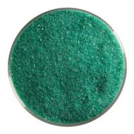 BU014591F- Bullseye Frit Fine Jade Green Opal 5oz Jar - 90 COE