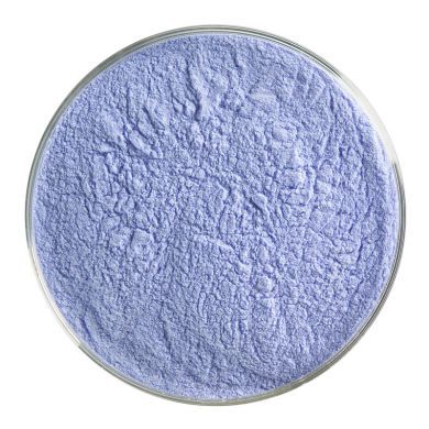 BU014798F - Bullseye Frit Powder Deep Cobalt Blue Opal 1lb Jar - 90 COE
