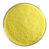 BU022091F - Bullseye Frit Fine Sunflower Yellow Opal 1lb Jar  - 90 COE