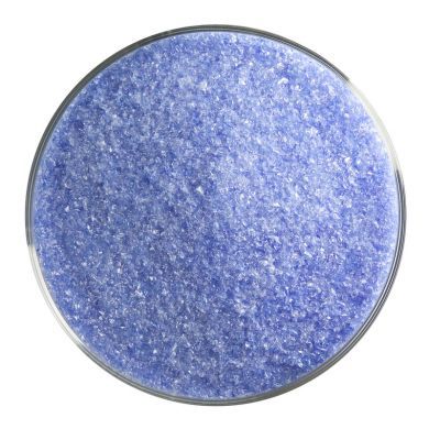 BU123491F-Bullseye Frit Fine Violet Striker Transparent 5oz Jar - 90 COE