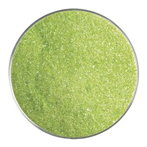 BU031291F-Bullseye Frit Fine Peapod Opal 5oz Jar - 90 COE
