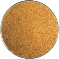BU032991F- Bullseye Frit Fine Burnt Orange Opal 5oz Jar - 90 COE