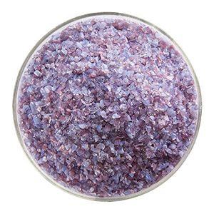 BU033292F- Bullseye Frit Medium Plum Opal 5oz Jar - 90 COE