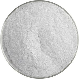 BU033698F- Bullseye Frit Powder Deep Gray Opal 5oz Jar - 90 COE
