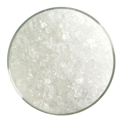 BU110103F - Bullseye Frit Coarse Clear 5lb Jar - 90 COE