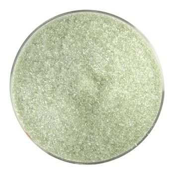 BU121791F- Bullseye Frit Fine Leaf Green 5oz Jar - 90 COE