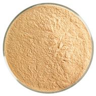 BU132198F- Bullseye Frit Powder Carnelian Transparent 5oz Jar - 90 COE