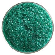 BU141792F- Bullseye Frit Medium Emerald Transparent 5oz Jar - 90 COE