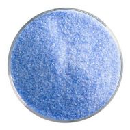 BU146491F- Bullseye Frit Fine True Blue Transparent 1lb Jar - 90 COE