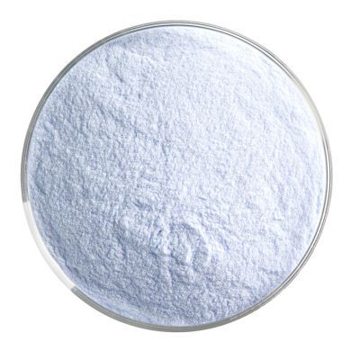 BU146498F - Bullseye Frit Powder True Blue Transparent 5oz Jar  - 90 COE