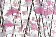 BU4121FH-Light Pink & White On Clear 10"x11.5" 