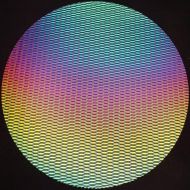 DC942A-CBS Thin Dichroic Rainbow 1 On Clear Marquis 16"x19" - 90 COE