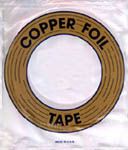 12350-Edco 3/16" Copper Foil 1.25 Mil 
