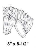 EC184-Exquisite Cluster Horse Head