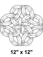 EC824-Exquisite Cluster Celtic Knot