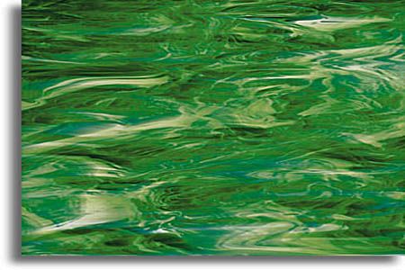 SF3276 - 96 Glass - White/Dark Green Translucent