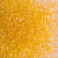 UF3003-Oceanisde Frit Medium Pale Amber #1102 8.5oz Jar - 96 COE