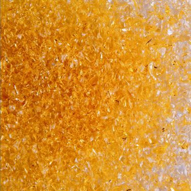 UF3004-Oceanside Frit Medium Amber #1108 8.5oz Jar - 96 COE