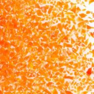 UF3042-Oceanside Frit Medium Orange Opal 8.5oz Jar - 96 COE