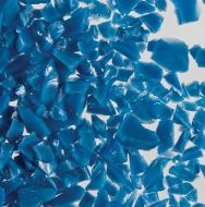 UF5058-Oceanside Frit Coarse Mariner Blue Opal #2335 8.5oz Jar - 96 COE