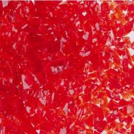 UF5071-Oceanside Frit Coarse Light Cherry Red #611 8.5oz Jar - 96 COE