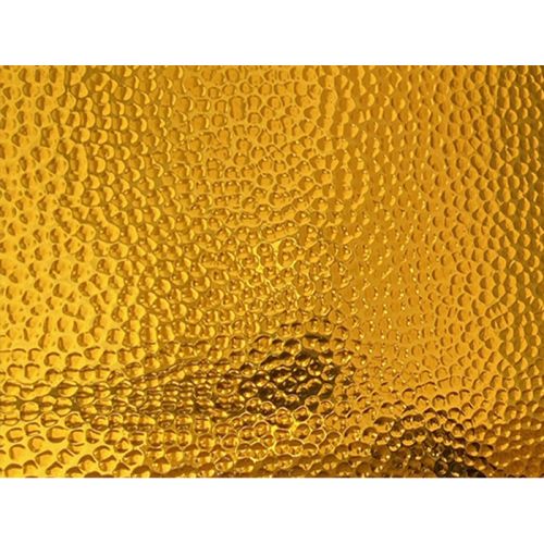 W1022-Md.Amber Hammered Trans.#48H