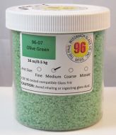 WF9517-Frit 96 Medium Olive Green Opal #96-07 